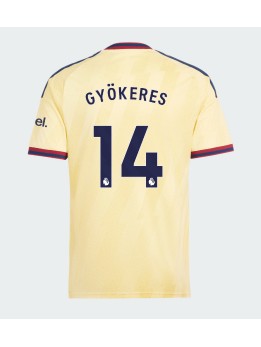 Moški Nogometna dresi replika Arsenal Viktor Gyokeres #14 Tretji 2026-27 Kratek rokav